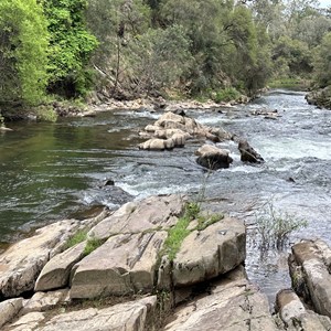 Bright canyon walk