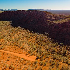 Drone view of Loop Road