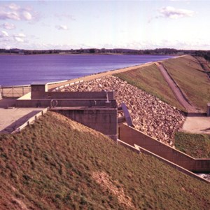 View south along crest 1983