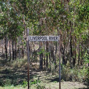 Liverpool River Sign