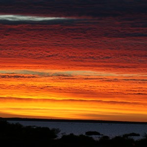 Sunrise over Mooda Lake - 13 July 2011