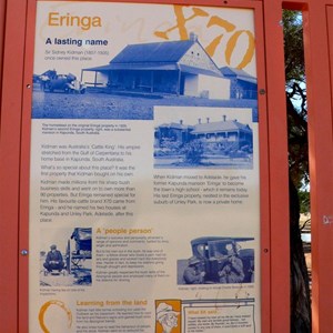 Eringa was once part of the Kidman cattle "empire"