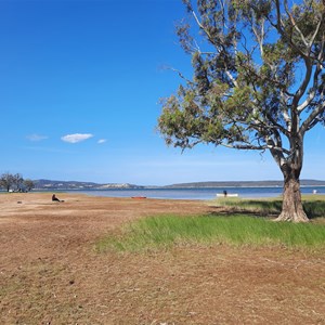 View from western shore