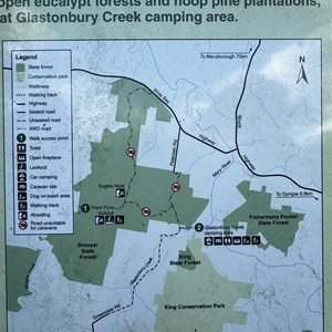 Glastonbury Creek Camping Area (Brooyar State Forest)
