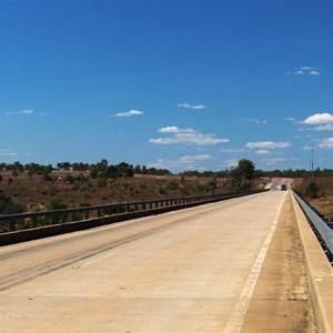 Flinders Highway crossing of the Burdekin River at Macrossan