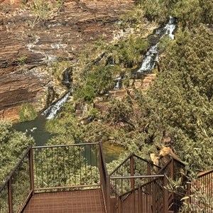 Fortescue Falls Lookout