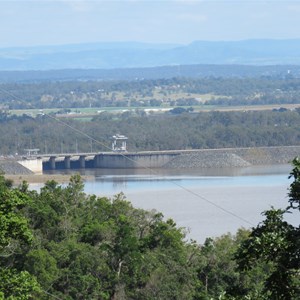 View SW over reservoir