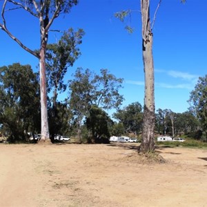 East side camping area