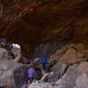 Inside the entrance of the 3rd cave