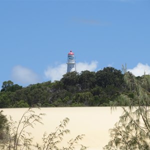 View across the Flinders sandblow