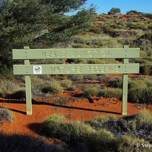 Neale Junction Nature Reserve Boundary Sign