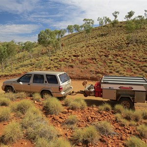 Spinifex covered hill