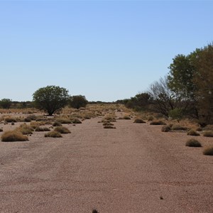 Hunt Oil Camp airstrip (Looking east)