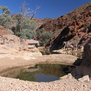 Several waterholes after rain