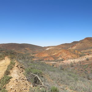 Past the pass scenery