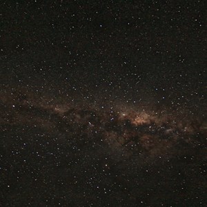 Milky way from the top of Banks