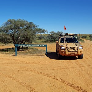 Simpson Desert NP East Boundary