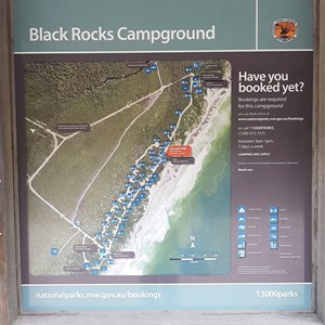 Black Rocks campsites