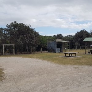 Campsite and common area