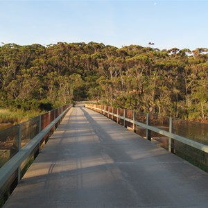 Bridge at camp entry