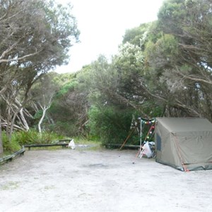 3 Mile Bend Camp area