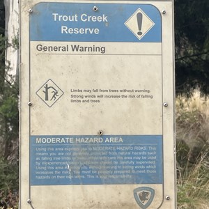 Trout Creek Reserve Camp Area