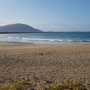 Dunbogan Beach from the campground