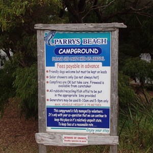 Parrys Beach Campground
