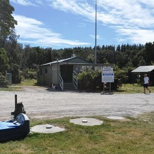 Dump point and caretaker office.