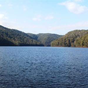 Lake Barrington downstream view