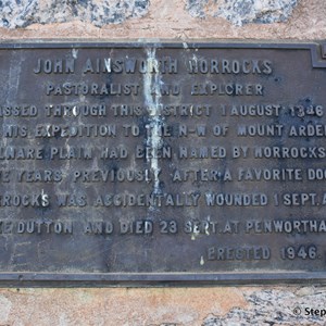 John Ainsworth Hoorocks Monument Rest Area