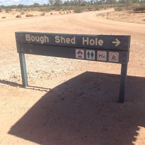 Entry to Bough Shed Hole Campground