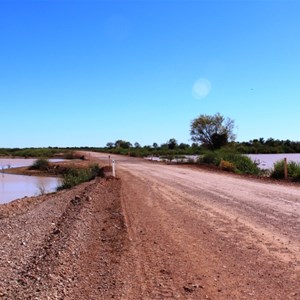 Cutta Burra Crossing at Eyre Creek