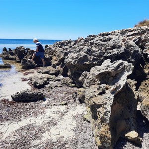 Craggy rocks to climb