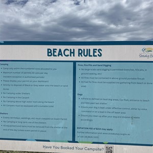 Perlubie Beach Camp Area