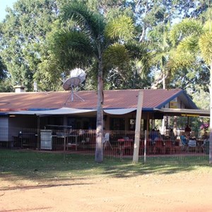 Another view of the roadhouse