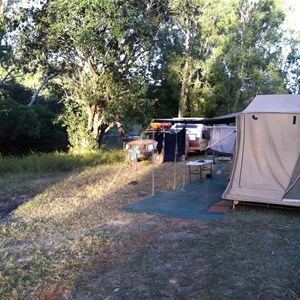 The Bend camp site