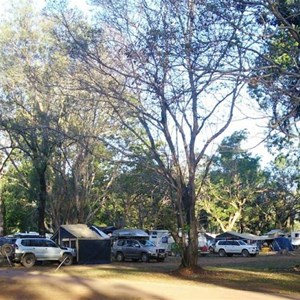 Part of the Weipa camping area