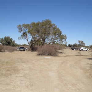 Camping area on western side