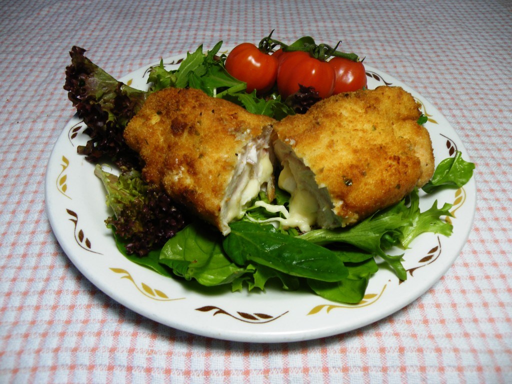 Camp Oven Chicken Cordon Bleu @ ExplorOz Recipes