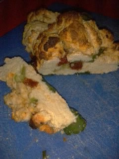 Gherkin and Sun Dried Tomato Damper @ ExplorOz Recipes