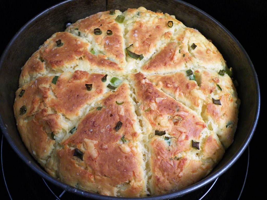 Cheese and Spring Onion Scones @ ExplorOz Recipes