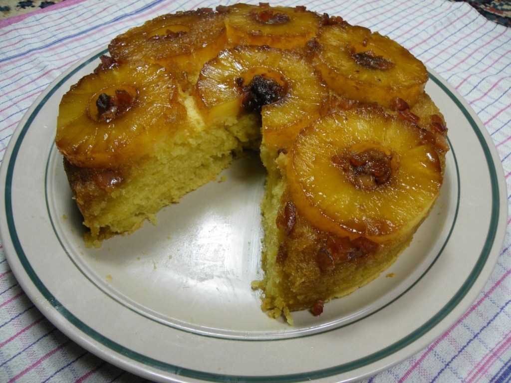 Bacon and Pineapple Upside Down Cake @ ExplorOz Recipes