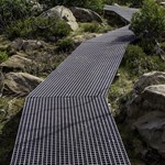 Devil's Gullet pathway Tasmania