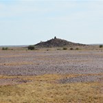 Milners Pile from the Birdsville Track