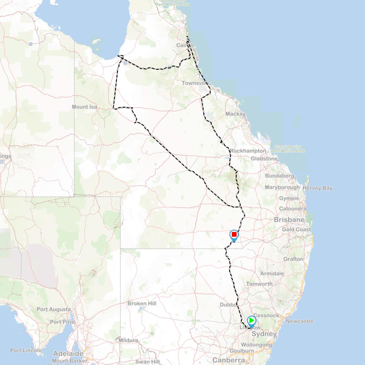 Mossman Karumba trip QLD