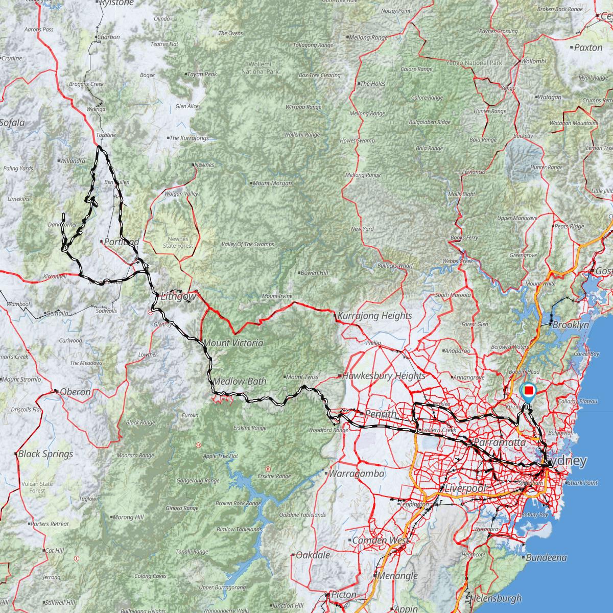 Sunny Corner to Turon River NSW