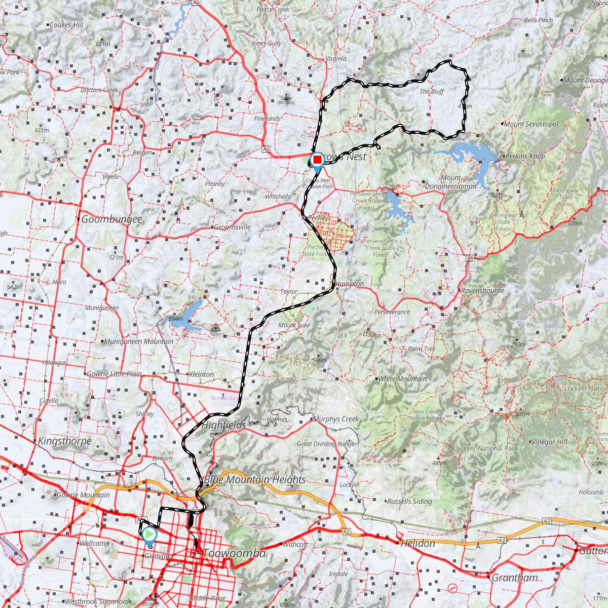 Crows Nest Scenic Drive QLD
