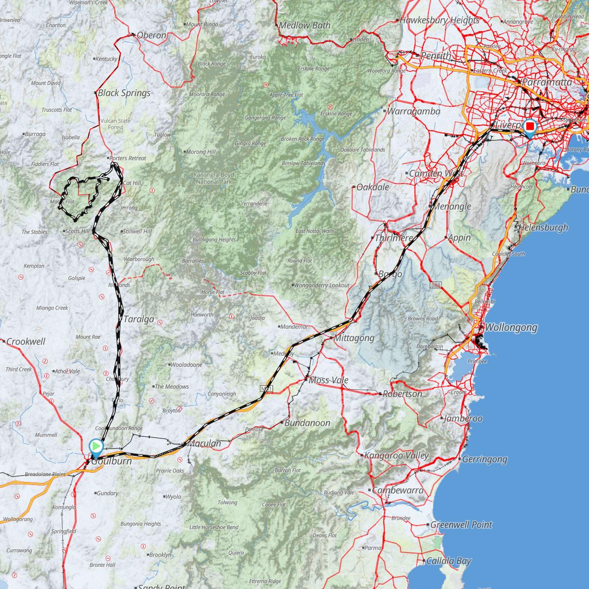 Abercrombie Trip NSW