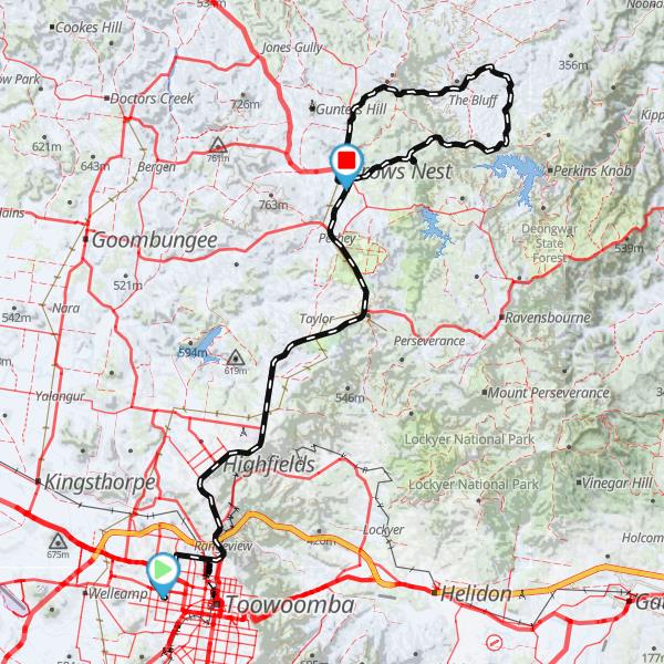 Crows Nest Scenic Drive QLD